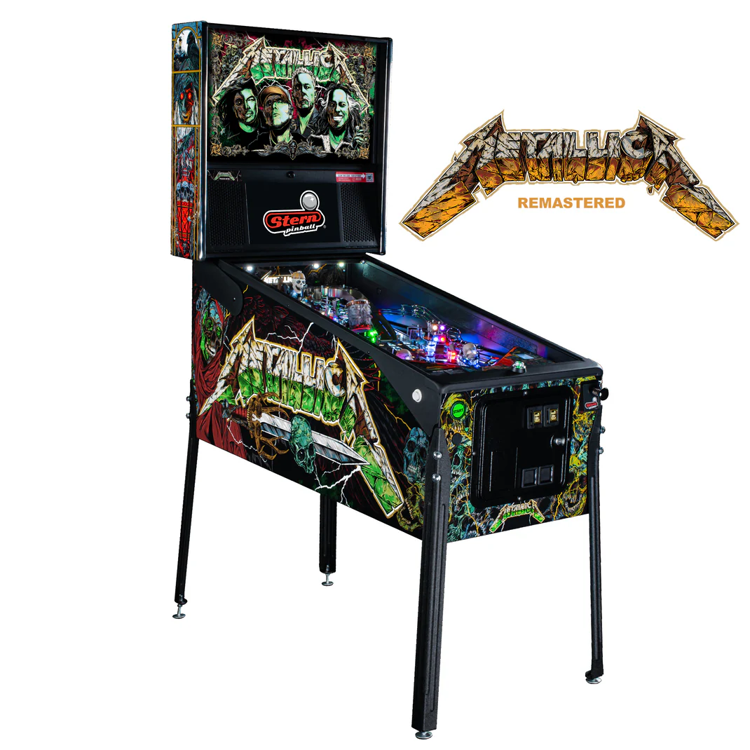Metallica Remastered Pinbal Premium Edition